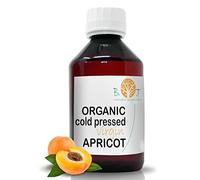 Olio di Albicocca BIO Nativo Extravergine Olio di nocciolo Albicocca 100% Puro Spremuto a Freddo Olio Abbronzante Olio doposole Olio bebe Olio unghie cuticole Viso, Corpo, Capelli 250 ml