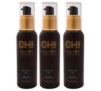 Olio di Argan Plus Moringa di CHI per Unisex - 3 oz Oil Mist - (confezione da 3)