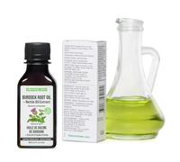 Olio di bardana verde siberiano con estratto di olio di ortica, 100 ml capillare facile da applicare, olio antipelago