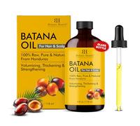 Olio di batana crudo per la crescita dei capelli | Olio 100% puro e non raffinato dell'Honduras | Per capelli più spessi e più forti 4 FL OZ