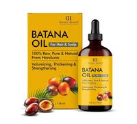 Olio di batana grezzo Botanic Hearth 118 ml per riparare capelli spenti e dan...
