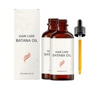 Olio di Batana organico al 100% per la crescita dei capelli, olio di Batana per capelli - Strengthens Hair, Reduces Breakage, Enhances Shine, Repairs Damaged Hair, Prevents Hair Loss For Thicker