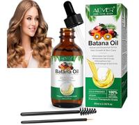 Olio di Batana per la crescita dei capelli, 100% Puro Biologico, Viso, Pelle, Stimola Crescita Dei Capelli 60ml, Batana Oil for Hair Growth, Olio Di Batana Capelli per la crescita dei capelli