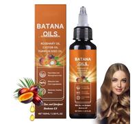 Olio di batana per la crescita dei capelli, olio di batana liquido 4 in 1, puro olio di bontana, elimina le doppie punte, per capelli più spessi e forti, migliora la luminosità e il nutrimento per