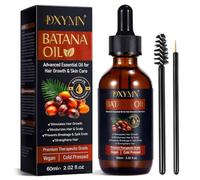 Olio di Batana per la crescita dei capelli - Olio di Botana 100% naturale, elimina le doppie punte, ripristina i capelli danneggiati, migliora la luminosità dei capelli (1 Pack 1x60ML)