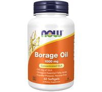 Olio di borragine 1000 mg 60 capsule molli Now Foods