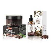 Olio di caffè, scrub al caffè, scrub corpo esfoliante naturale puro per la cura della pelle, olio di contro le rughe, olio essenziale di puro per aromaterapia