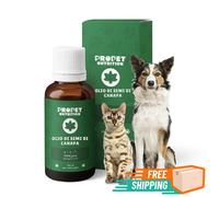 Olio di canapa per Cani e Gatti 700 Gocce (20000 MG Acidi Grassi Insaturi)