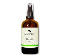 Olio di Canapa Puro 100% Leucosia, Unguento Viso, Corpo, Capelli e Unghie, Antiossidante Idratante, Olio di Canapa per Dolori Articolari o per Pelle Secca