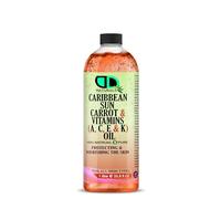 Olio di carota | Senza SPF | Accelera l'abbronzatura | Olio corpo ideale per pelli secche - Olio di carota per viso - Olio di semi di carota per danni alla pelle del sole - Ricco di beta-carotene