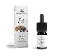 Olio di CBD Pet 2,5% - CBD oil per animali 10 ml