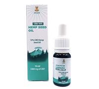 Olio di CBD SNADI - Olio di CBD puro 10% | 10 ml | 1000mg CBD Puro | Formula migliorata - Base di olio di canapa biologico