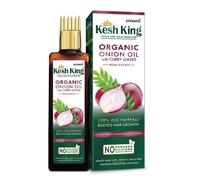 Olio di cipolla biologico Kesh King con foglie di curry riduce la caduta dei ...