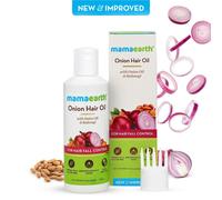 Olio di cipolla Mamaearth per la crescita dei capelli e il controllo della...