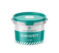 Olio di Cocco 4,5 KG ML Commestibile Fett Kokosnuss Cucinare Arrostire Cuocere