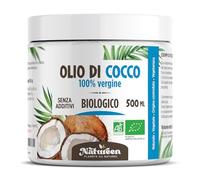 Olio di Cocco Bio 500 ml - Planète au Naturel - Crudo e Spremuto a Freddo - Puro, Naturale, Non Raffinato -