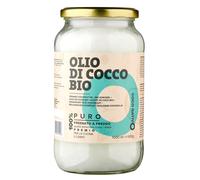 Olio di Cocco Biologico Extra Vergine 1000ml Crudo e Spremuto a Freddo Organico
