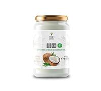 Olio di Cocco Biologico Extra Vergine 500ml Extra Vergine, Spremuto a Freddo, non Raffinato