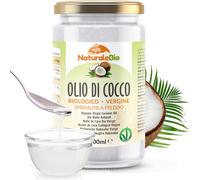 Olio Di Cocco Biologico Vergine 1000 Ml. Crudo E Spremuto a Freddo. Organico E N