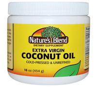 Olio Di Cocco Spremuto A Freddo 1 LB Di Nature's Blend