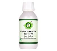 Olio Di Cocco Vergine Extra Naturale Cocos Nucifera Puro E Naturale Non Tagliato