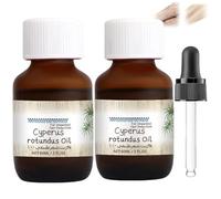Olio di Cyperus Rotundus, Pure Cyperus Oil Hair Inibitor, Body skin hair removal care oil, Riducendo la crescita dei capelli e cura della pelle (2)