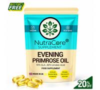 Olio Di Enotera 1100mg Capsule 90 Vegan 10% GLA 60% Acido Linoleico