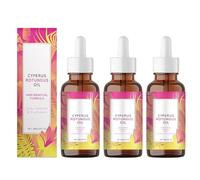 Olio di evadore cyperus rotundus, olio di cyperus rotundus per la depilazione, oli organici puri per ridurre la crescita dei peli del corpo, oli per il corpo lenitivi leggeri (3pcs)