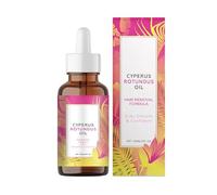 Olio di evadore cyperus rotundus, olio di cyperus rotundus per la depilazione, oli organici puri per ridurre la crescita dei peli del corpo, oli per il corpo lenitivi leggeri (1pcs)