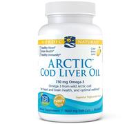 Nordic Naturals Olio di fegato di merluzzo artico 750 mg aroma limone
