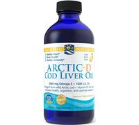 Nordic Naturals Olio di fegato di merluzzo artico con Vit D e limone, 237 ml