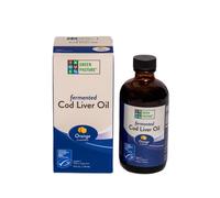 Olio di fegato di merluzzo liquido fermentato di Green Pasture arancia, 176 ml