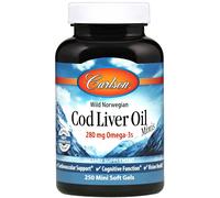 Olio di fegato di merluzzo Minis, 280mg - 250 mini softgels