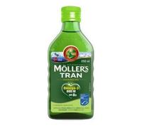 Olio di fegato di merluzzo norvegese Mollers, liquido, 250 ml