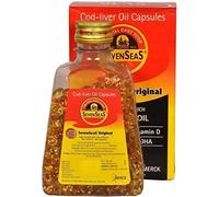 Olio di fegato di merluzzo Seven Seas 2 100 capsule per un sistema...