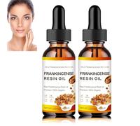 Olio di incenso biologico, olio di francoincenso, olio per il viso organico, olio antirughe, siero idratante, siero anti-invecchiamento naturale, riduce le rughe e anti-invecchiamento (2P)