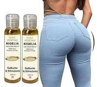 Olio di Kigelia africana-Olio per ingrandire glutei-fianchi-seno-Protegge la Pelle Capelli -100% Naturale -Confezione da 2 Oli da 100 Ml Economico-Amo il Mio Culo