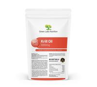 Olio di Krill Antartico 1000mg Softgel Astaxantina Omega-3 Antiossidante Antietà