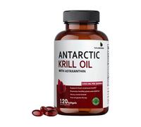 Olio di krill antartico 2000 mg 3 EPA, DHA, con astaxantina 120 Softgels Nuovo
