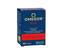 Olio di Krill Omega 3 Puro Krill 60 Capsule Ricco di Omega 3 EPA e DHA Senza