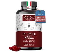 Olio di Krill Puro Antartico Ricco di Omega 3 (EPA & DHA) 6 e 9 Astaxantina
