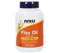 Now Foods Flax Oil 1000 mg (100 Capsule morbida)