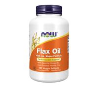 Olio Di Lino 120 Capsule Softgel Vegetali 1000 MG Di Now Foods