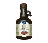 Olio di lino con vitamina D, spremuto a freddo Oleofarm (250 ml)