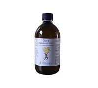 OLIO di MANDORLE DOLCI 0,5 litro (500ml)+DISPENSER Puro 100% Pressato a Freddo, Integratore Alimentare Intestino e Digestione | Per VISO, Smagliature CORPO e CAPELLI | Tappo con sigillo inviolabile