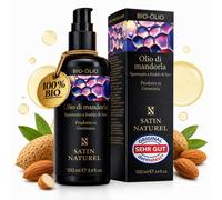 Olio di Mandorle Dolci 100% Puro Spremuto a Freddo 100ml Olio Corpo Smagliature