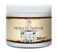 Olio di Monoi de Tahiti 250 ml - Cura del Corpo con Olio di Cocco - Estratto di Fiore di Gardenia - Cura della Pelle - Cura dei Capelli - Profumo Esotico - Bellezza