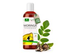 Olio di Moringa Basic 100ml - spremuto a freddo da semi e baccelli di oleifera - cura della pelle cura dei capelli cura delle ferite anti-invecchiamento - olio commestibile - olio di behen da MoriVeda