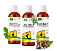 Olio di Moringa Basic 300ml - spremuto a freddo da semi e baccelli di oleifera - cura della pelle cura dei capelli cura delle ferite anti-invecchiamento - olio commestibile - olio di behen da MoriVeda