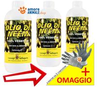 OLIO di NEEM → 1 LT Insetticida Repellente Naturale 100% Vegetale → BIOLOGICO